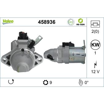 Démarreur VALEO 458936