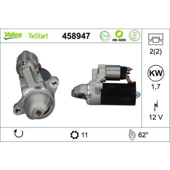 Démarreur VALEO 458947