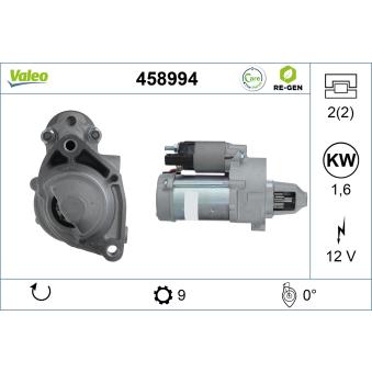 Démarreur VALEO 458994