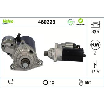 Démarreur VALEO OEM 02B911023M Démarreur VALEO OEM 02B911023M