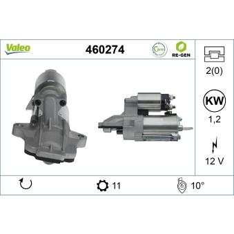 Démarreur VALEO OEM 4M5T11000AA Démarreur VALEO OEM 4M5T11000AA