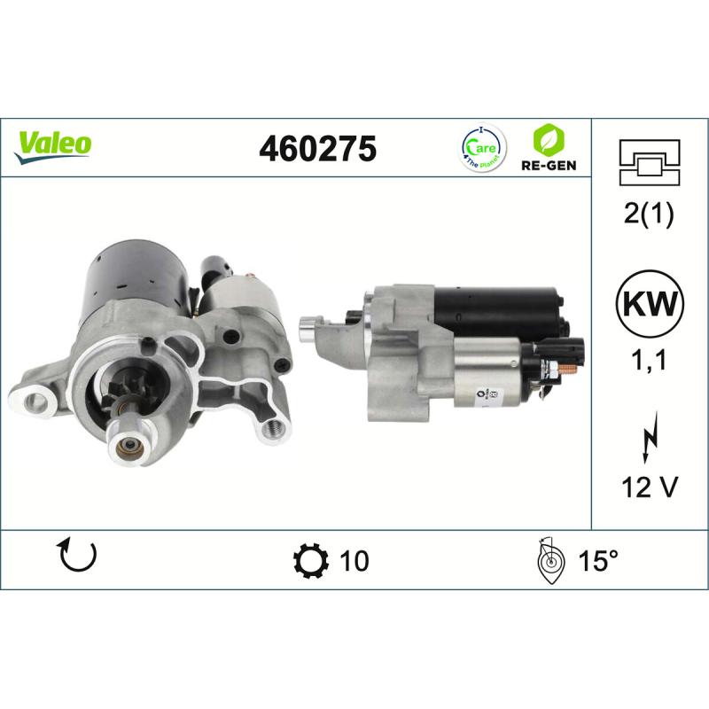Démarreur VALEO 460275 - Visuel 1