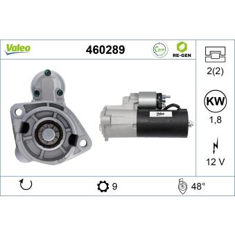 Démarreur VALEO OEM 068911024HX Démarreur VALEO OEM 068911024HX