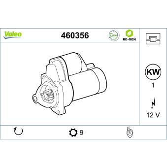 Démarreur VALEO [460356]