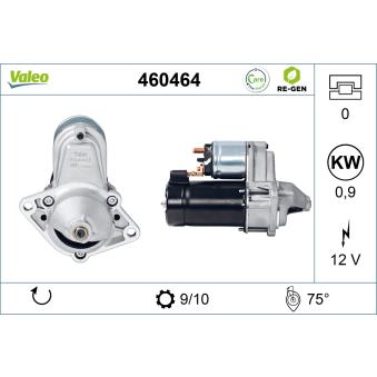 Démarreur VALEO OEM 93178167 Démarreur VALEO OEM 93178167