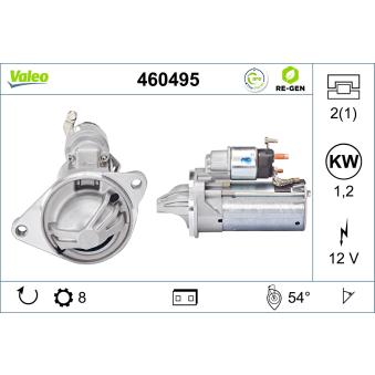Démarreur VALEO OEM CV6T11000AB