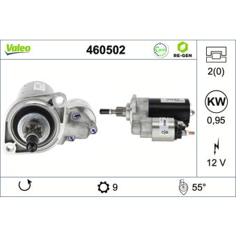 Démarreur VALEO OEM 025911023AX