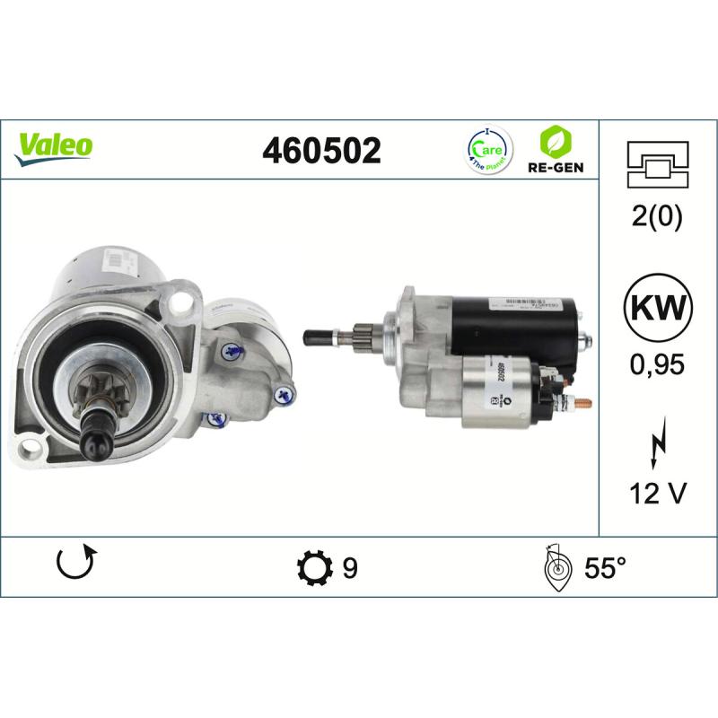 Démarreur VALEO 460502 - Visuel 1