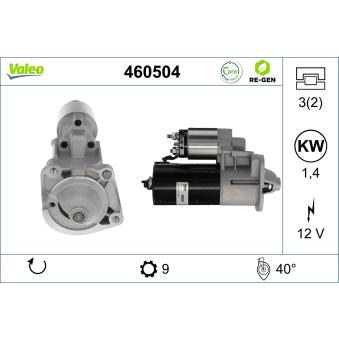 Démarreur VALEO OEM 9128421