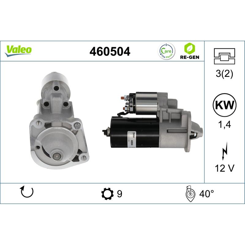 Démarreur VALEO 460504 - Visuel 1