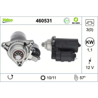 Démarreur VALEO OEM 02B911023F