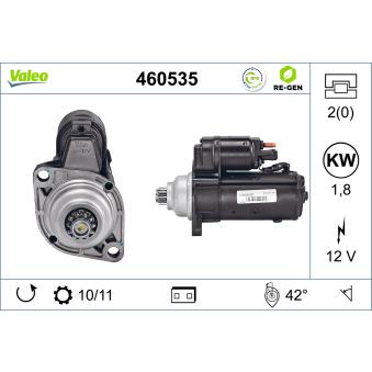 Démarreur VALEO OEM 1025950