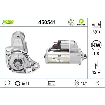 Démarreur VALEO OEM 20911023N