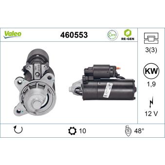 Démarreur VALEO OEM R98AB11000AD