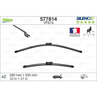Kit balais d'essuie-glace VALEO OEM LR025117