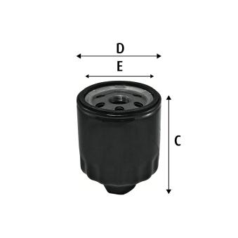 Filtre à huile VALEO [586003]