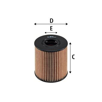 Filtre à huile VALEO [586503]