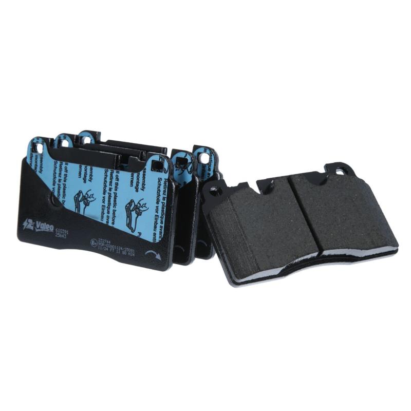 Jeu de 4 plaquettes de frein avant VALEO 610391 - Visuel 2