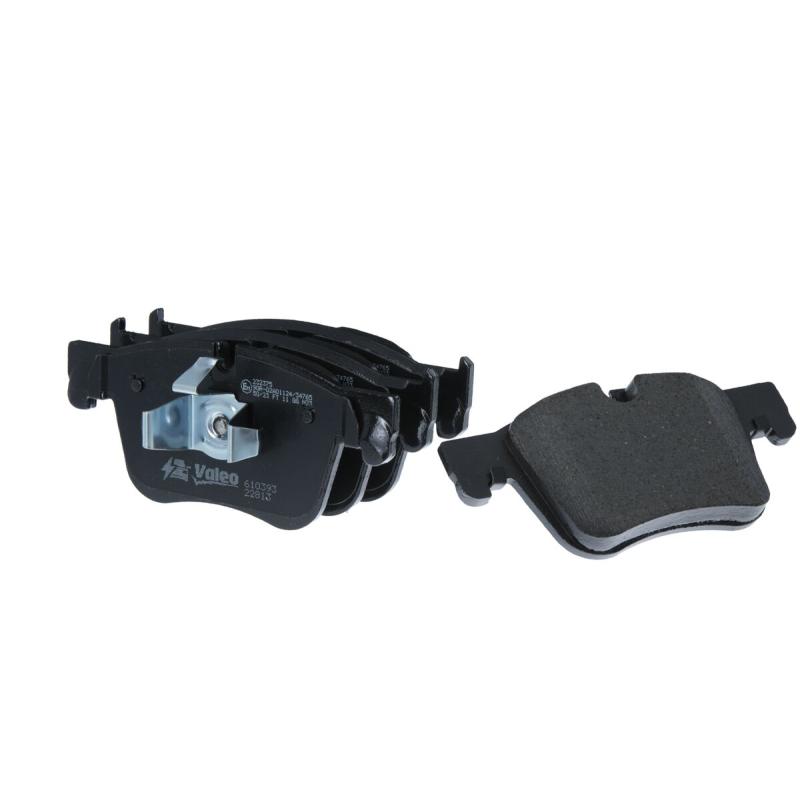 Jeu de 4 plaquettes de frein avant VALEO 610393 - Visuel 2