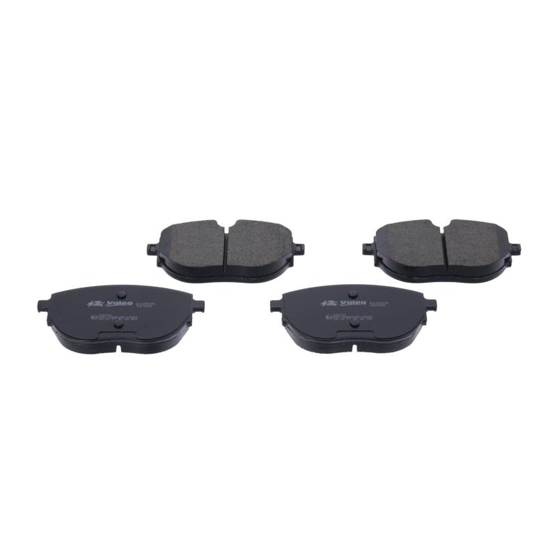 Jeu de 4 plaquettes de frein avant VALEO 610525 - Visuel 1