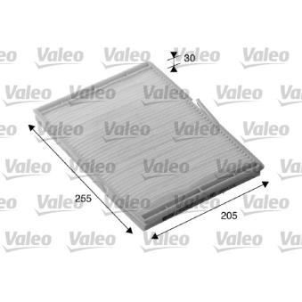 Filtre, air de l'habitacle VALEO 698276 pour RENAULT CLIO 2.0 - 115cv