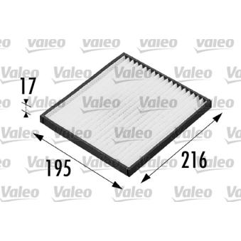 Filtre, air de l'habitacle VALEO OEM 885685201083