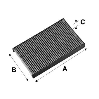 Filtre, air de l'habitacle VALEO 698714 pour TOYOTA LAND CRUISER 1.6 16V - 174cv