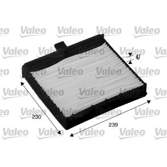 Filtre, air de l'habitacle VALEO OEM 272772435R