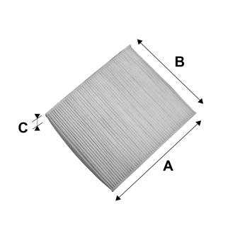 Filtre, air de l'habitacle VALEO OEM 6001073265 Filtre, air de l'habitacle VALEO OEM 6001073265