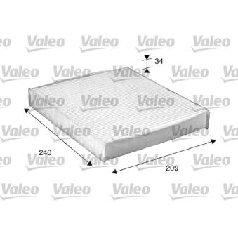 Filtre, air de l'habitacle VALEO OEM 1315687 Filtre, air de l'habitacle VALEO OEM 1315687