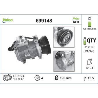 Compresseur, climatisation VALEO OEM lr029640