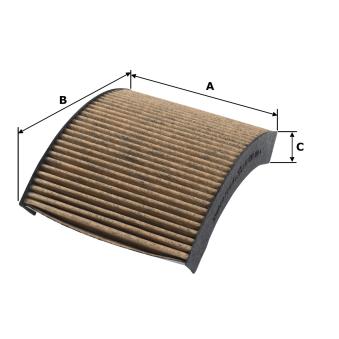 Filtre, air de l'habitacle VALEO 701019 pour BMW Série 4 M4 GTS - 500cv