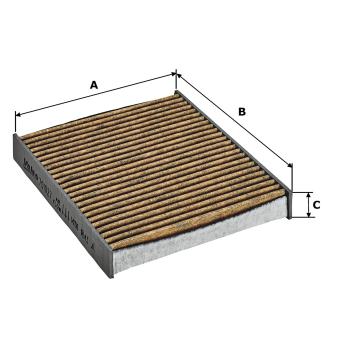 Filtre, air de l'habitacle VALEO OEM 1315687 Filtre, air de l'habitacle VALEO OEM 1315687