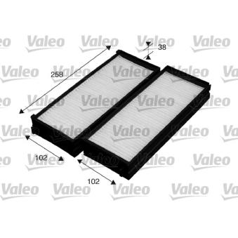 Filtre, air de l'habitacle VALEO OEM 976193D000 Filtre, air de l'habitacle VALEO OEM 976193D000