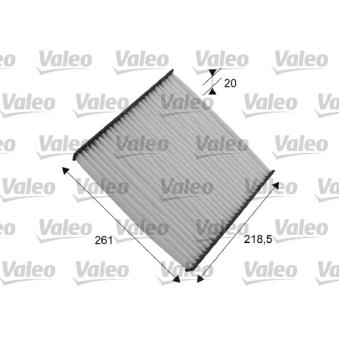 Filtre, air de l'habitacle VALEO OEM 55702456 Filtre, air de l'habitacle VALEO OEM 55702456