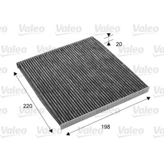 Filtre, air de l'habitacle VALEO OEM 0897400850 Filtre, air de l'habitacle VALEO OEM 0897400850