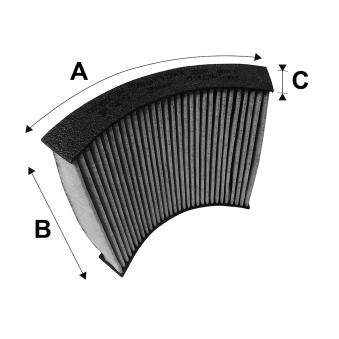 Filtre, air de l'habitacle VALEO [715719]