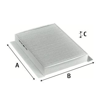 Filtre, air de l'habitacle VALEO OEM 52063810