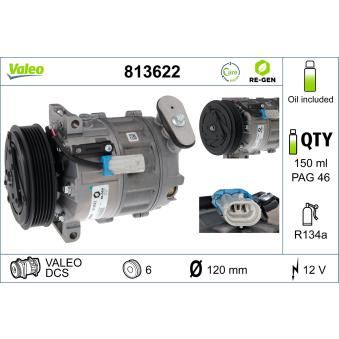 Compresseur, climatisation VALEO OEM 60693331