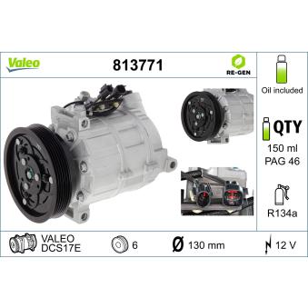 Compresseur, climatisation VALEO OEM 36000455