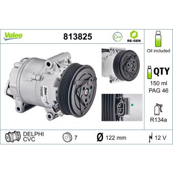 Compresseur, climatisation VALEO OEM 8200940233