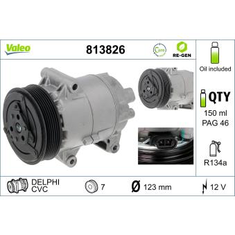 Compresseur, climatisation VALEO OEM 7711497516