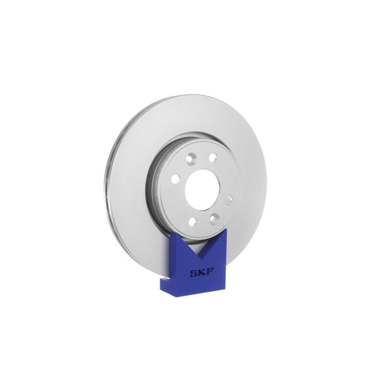 Jeu de 2 disques de frein avant SKF VKBD 80010 V2 - Visuel 2