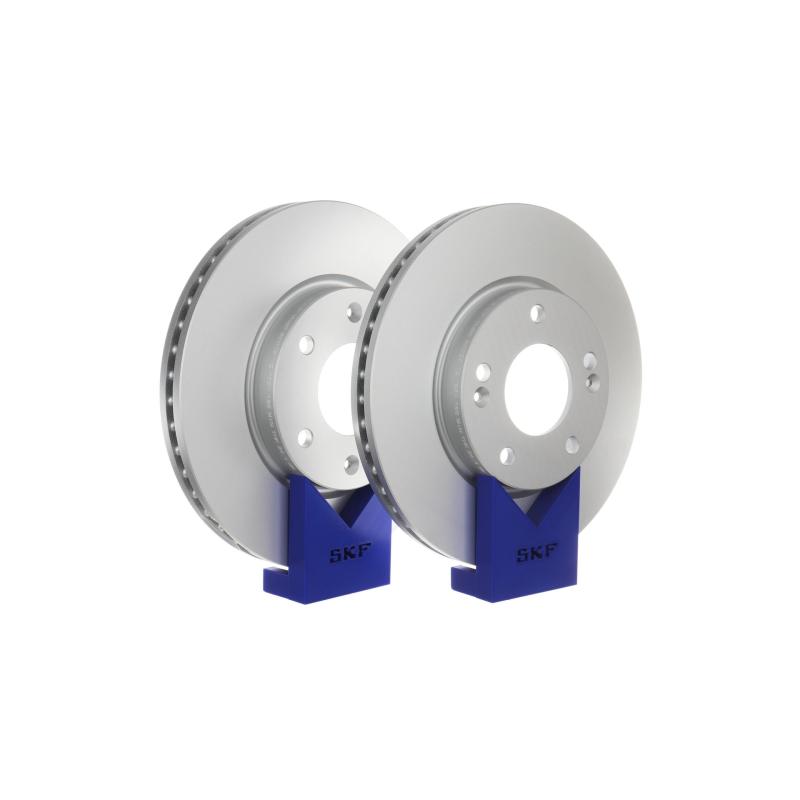 Jeu de 2 disques de frein avant SKF VKBD 80029 V2 - Visuel 1