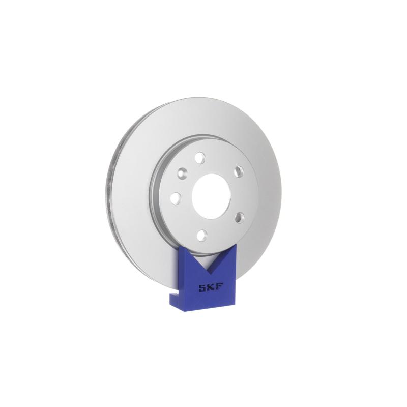 Jeu de 2 disques de frein avant SKF VKBD 80187 V1 - Visuel 1