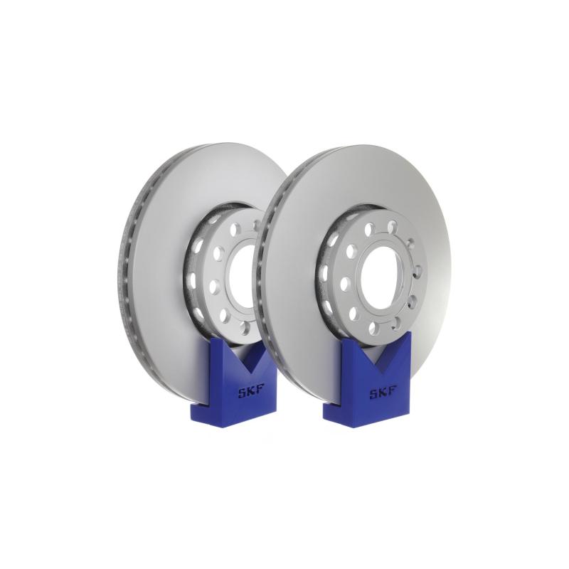 Jeu de 2 disques de frein avant SKF VKBD 80189 V2 - Visuel 1