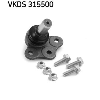 Rotule de suspension SKF VKDS 315500 pour SAAB 95 2.0 T - 150cv