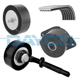 Jeu de courroies trapézoïdales à nervures DAYCO KPV287