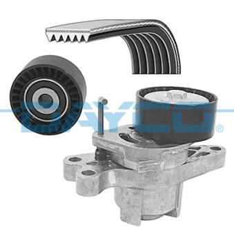 Jeu de courroies trapézoïdales à nervures DAYCO KPV362 pour VOLKSWAGEN SCIROCCO 1.4 - 72cv