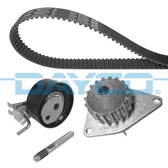 Pompe à eau + kit de courroie de distribution DAYCO KTBWP3370 pour CITROEN XM 1.1 - 60cv